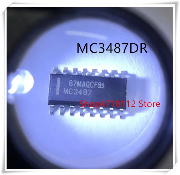 NEW 10PCS/LOT MC3487 MC3487D MC3487DR SOP-16  IC