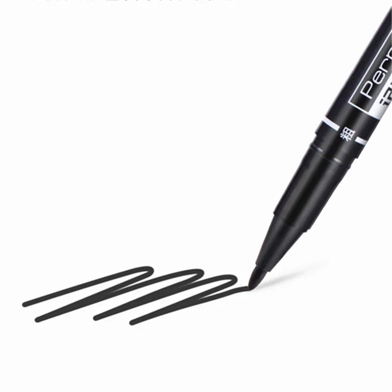 U/K Permanentmarker Set – Wasserdichte Stifte Mit Feiner Spitze In Blau, Rot, Schwarz (je 14 Cm)