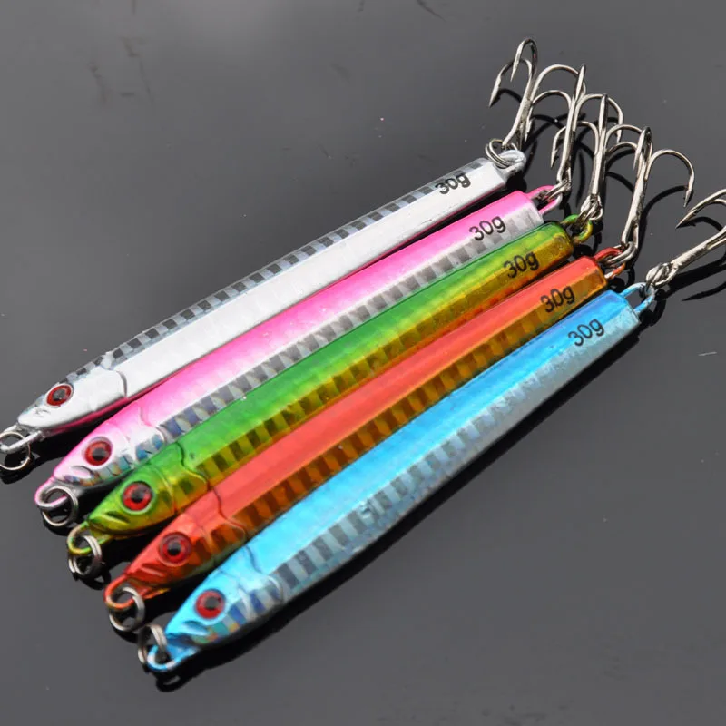 Jig oceánico metálico – Señuelo de plomo para pesca profunda y eficaz - imagen 4