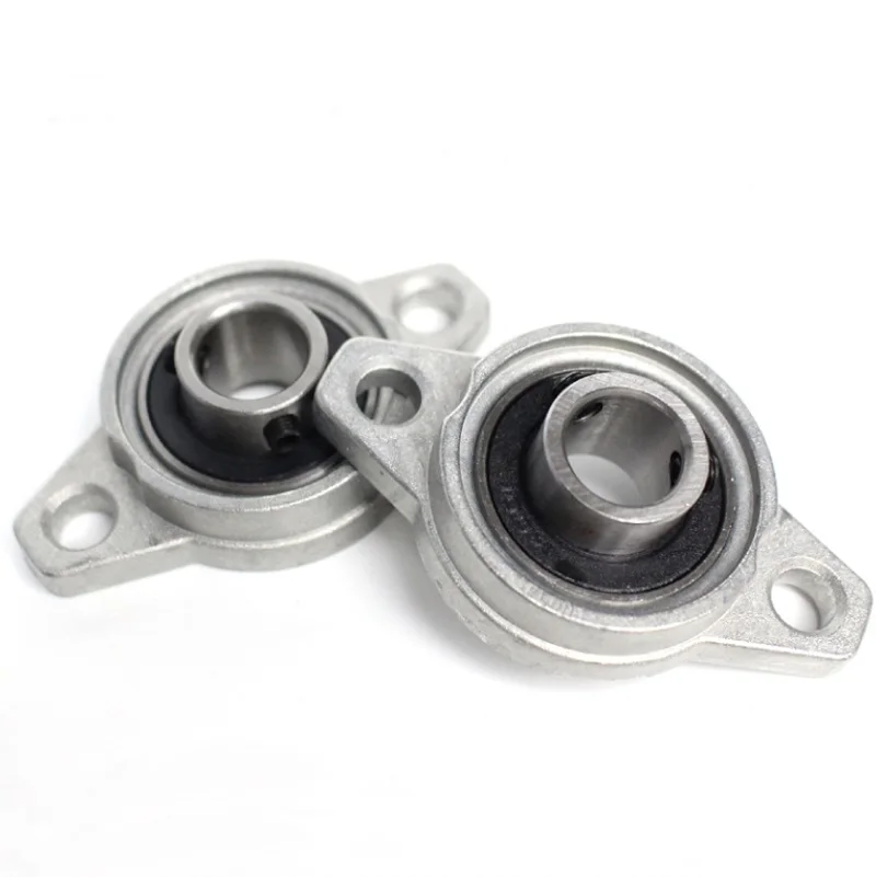 50pcs/lot KFL004 20mm Bore Diameter Zinc Alloy Bearing Units 20 mm Flange Pillow Block Bearing bracket For CNC FL004