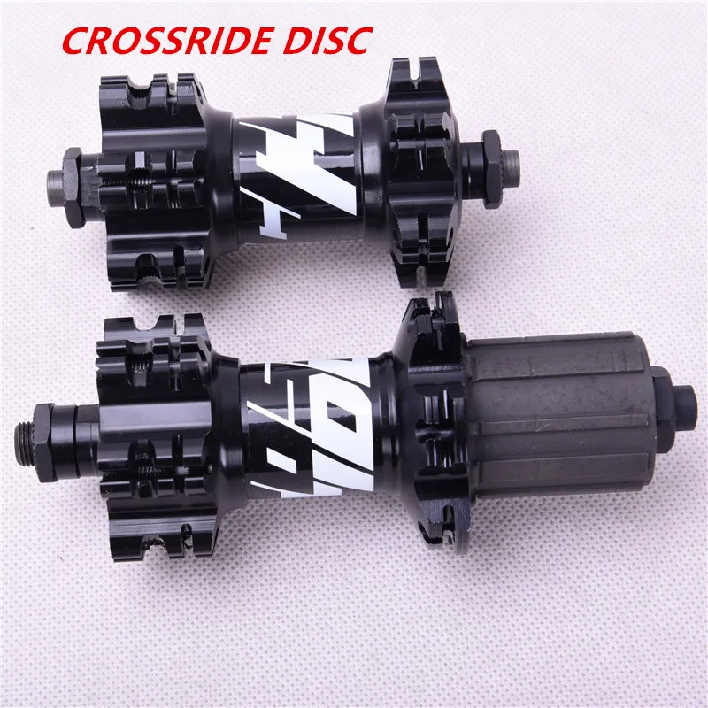 

Crossride Disc brake mountain Bike HUB front two rear three bearings 24-hole support 8-11 speed WHEELSET Mountain tlower drum