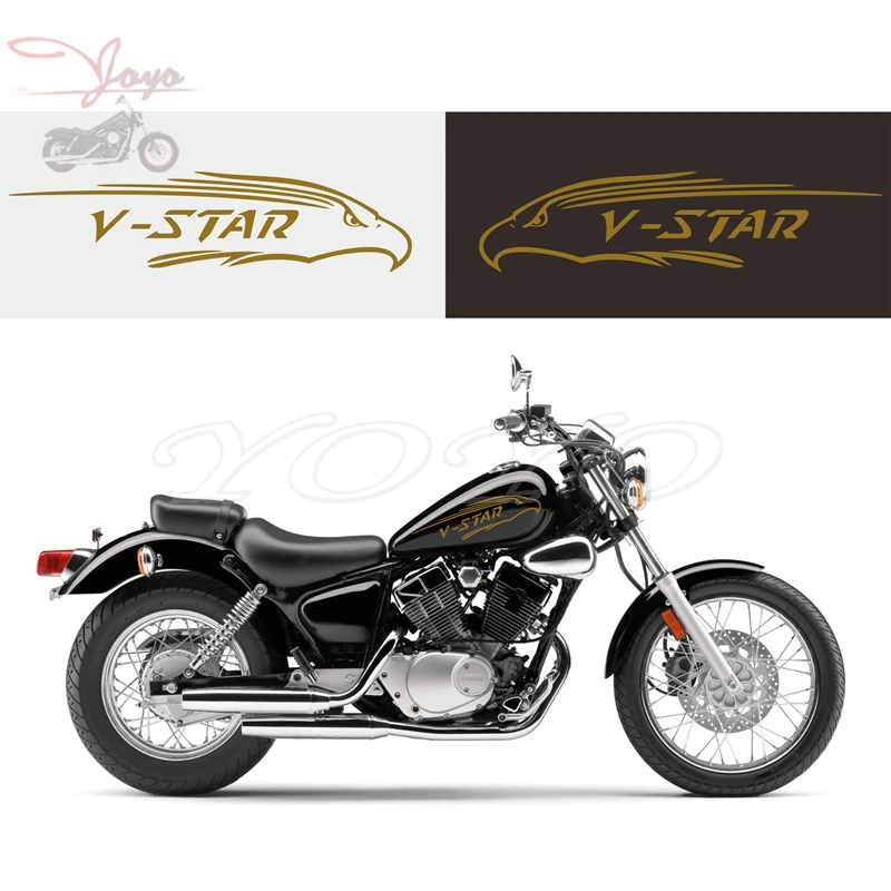 Eagle Decal Fuel Tank Decals Hollow Out Sticker For Yamaha V-Star XV250 XVS650 XVS1300 XVS1100 VStar