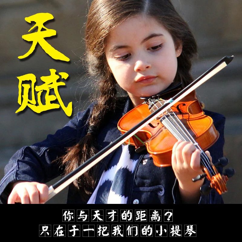 Hot Sale Handmade Wooden Beginner Violin Adult Child Violin Beginner China Brand Violin Professional Grading Test For Child