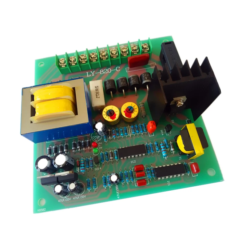 220 V PWM คอนโทรลเลอร์ DC มอเตอร์ความเร็วสูงไดรฟ์แม่เหล็กถาวรกระตุ้นโมดูล LY820 ป้องกันการโอเวอร์โหลด