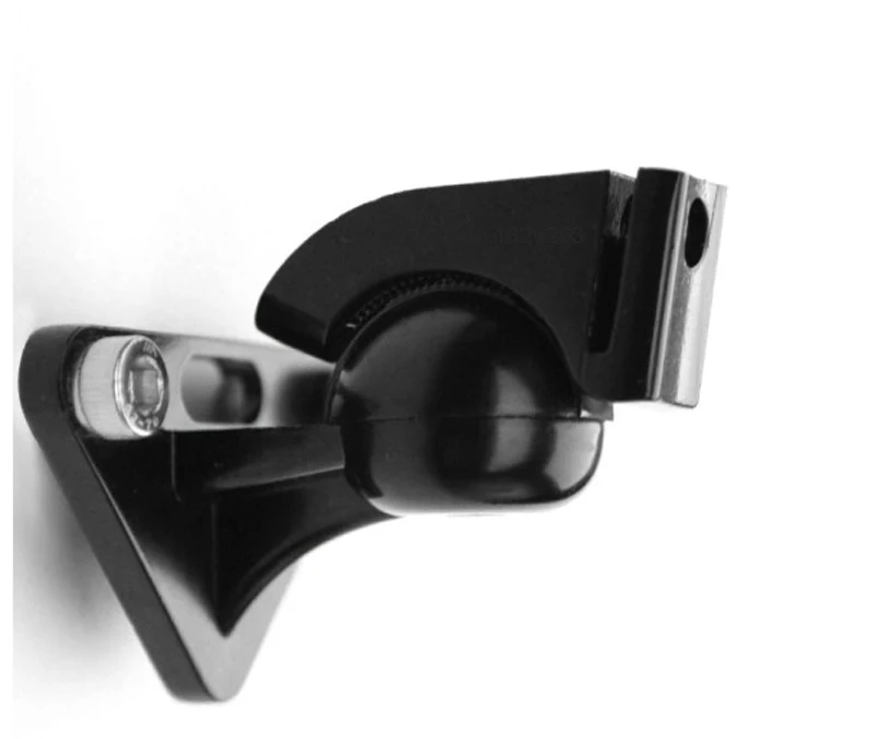 1 Pair (2pieces) R5 Zinc Alloy Universal Wall Mount Stands Surround Speaker Bracket Rotating Tilt Swivel Speaker Hanger Load 5kg