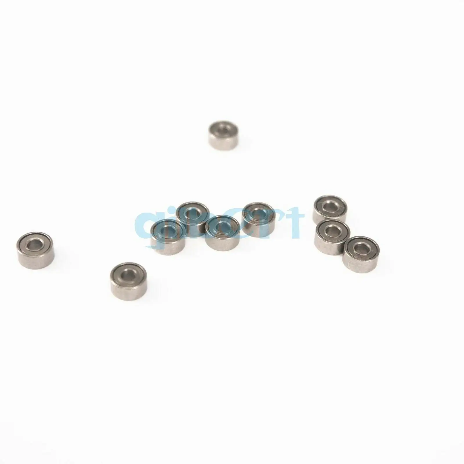 50pcs 1.5 x 4 x 2mm Micro Shielded Deep Groove Ball 681xZZ Model Radial Bearing