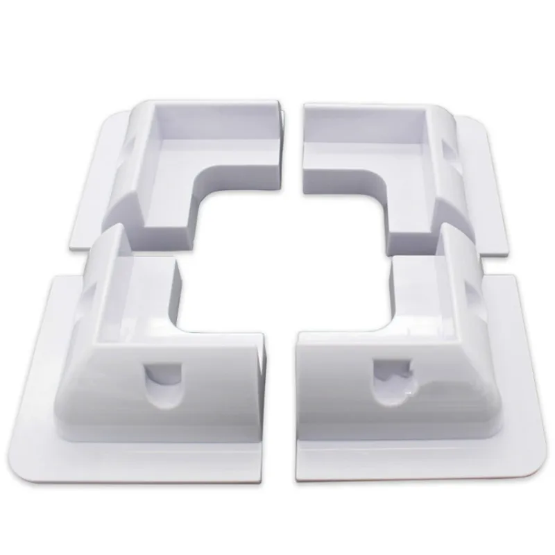 PV RV Plastic Solar Panel Mounting Bracket Kits ABS PV Plastic Bracket for Motorhome RV Caravan
