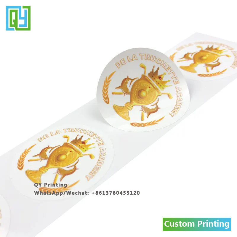 1000Pcs 35X35Mm Gratis Verzending Bedrukt Logo Merknaam Icoon Sticker Telefoon Verpakking Labels Verzending Waarschuwing seal Stickers