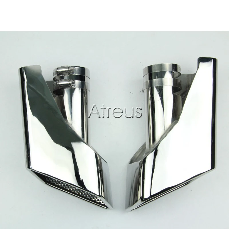 For Land Rover Range Rover gasoline 2005-2012 Chrome 304 Stainless Steel Car Exhaust End Tips Muffler Pipe Accessories