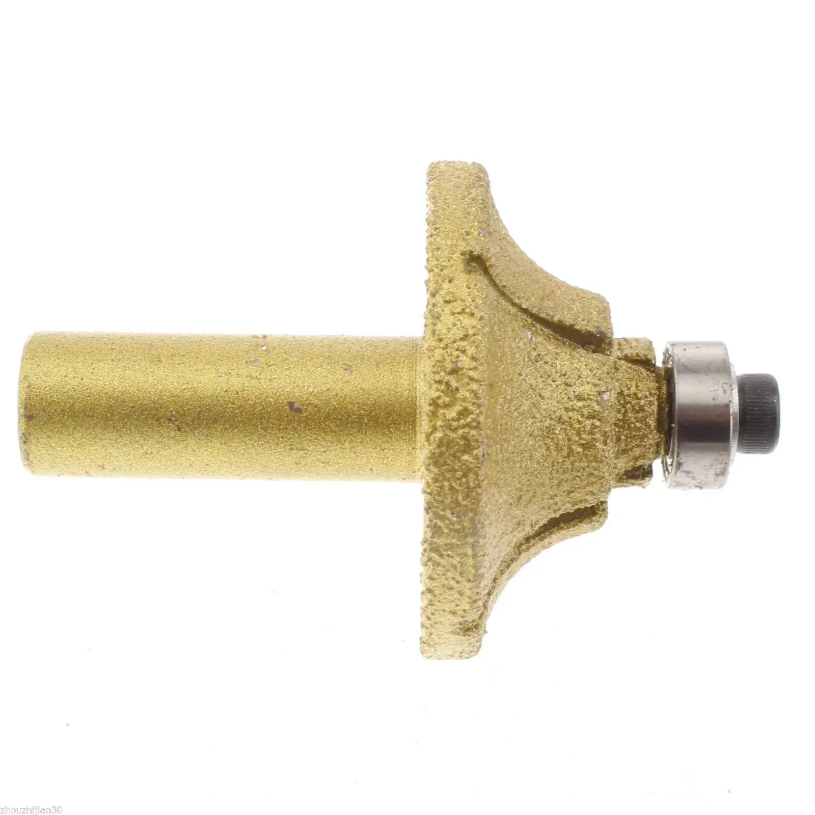 42mm Dia Diamond BRAZED Profile Wheel Router Bit Bullnose For Electric Router ILOVETOOL