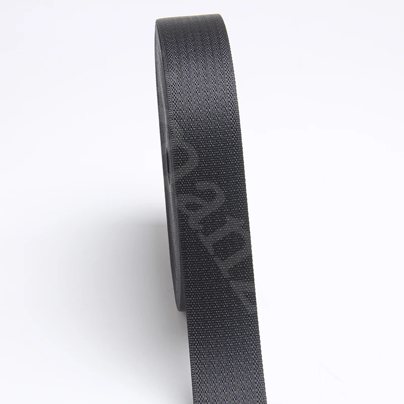 

New Arrival 46MM Black Seat Belt Webbing For Car For Seatbelt Safety 50 Yards/Lot