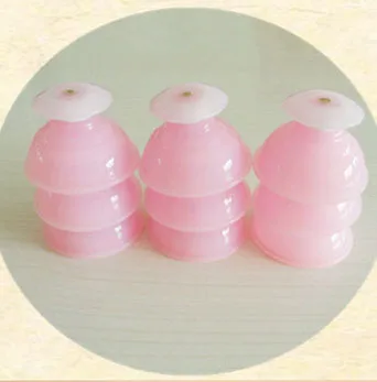 

3pcs Silicone Vacuum Cupping Care Massage Tool Cups Body Massager Helper Suction Treatment Anti Cellulite Health Therapy