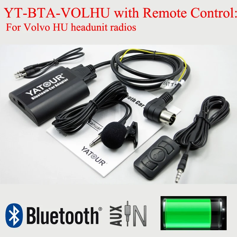 

Yatour Bluetooth car digital music interfact BTA remote control for Volvo HU headunit radios