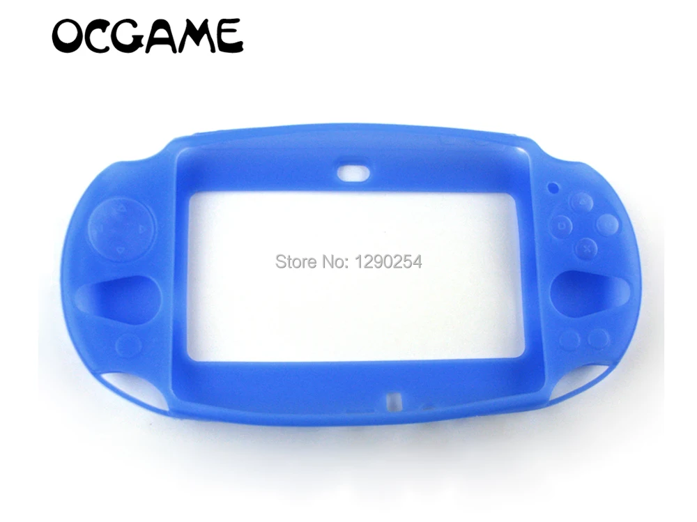 2pcs Soft Silicone Skin Protector Guard Cover Protective Case Protect Shell For PSV 2000 PSVita PSV2000 Console