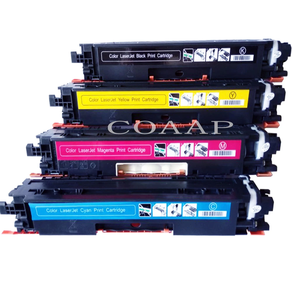 CF350A CF351A CF352A CF353A 130A (1-Pack) Compatible Toner Cartridge for HP Color LaserJet Pro MFP M176n M177fw M177 M176