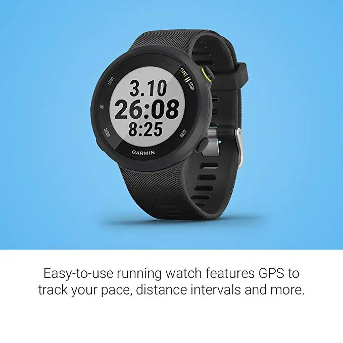 Forerunner-Montre de course avec GPS pour hommes et femmes, moniteur de fréquence cardiaque, plan d'entraînement gratuit, prise en charge des avantages, original, 45, 45S