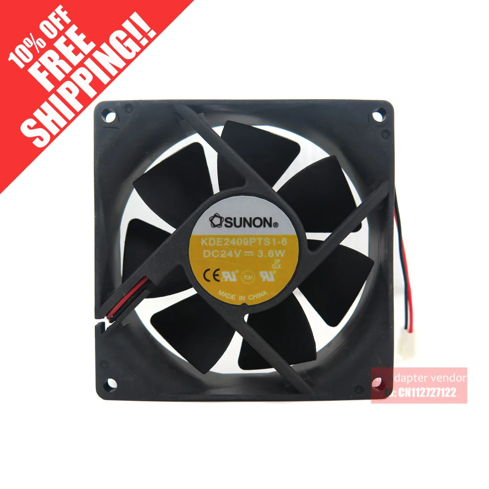 SUNON / Sunon fan 24V fan KD2409PTS1-6 9025 9CM 24V 3.6W