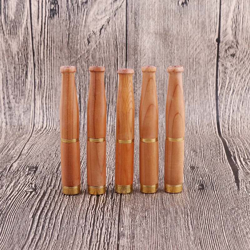 

1 шт., 8 мм, деревянная трубка, курительные трубки, портативные креативные тютные трубки, инструмент Narguile, аксессуары для курения дыма, мундштук