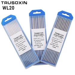 Tungsten Electrode Welding Equipment Accessory 10pcs Blue head 175mm TIG Tungsten Needle/Tungsten Rod/Solder Pin