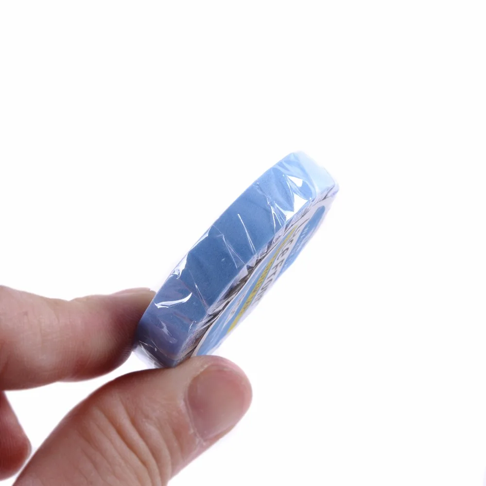 Nastro biadesivo in nastro blu Super Hair da 1 rotolo per estensione dei capelli/parrucca in pizzo/parrucchino 0.8/1CM * 3 yarde