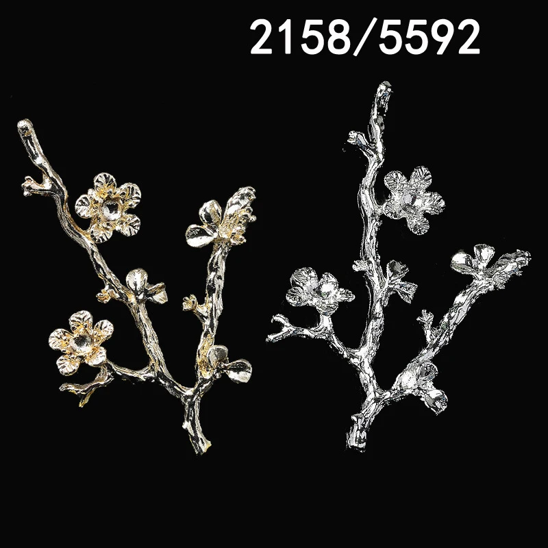 Wholesale 20pcs Quality Branch Plum blossom FASHION Pendant Alloy Headwear DIY charm  bags Bracelet Necklace Jewelry Accessories