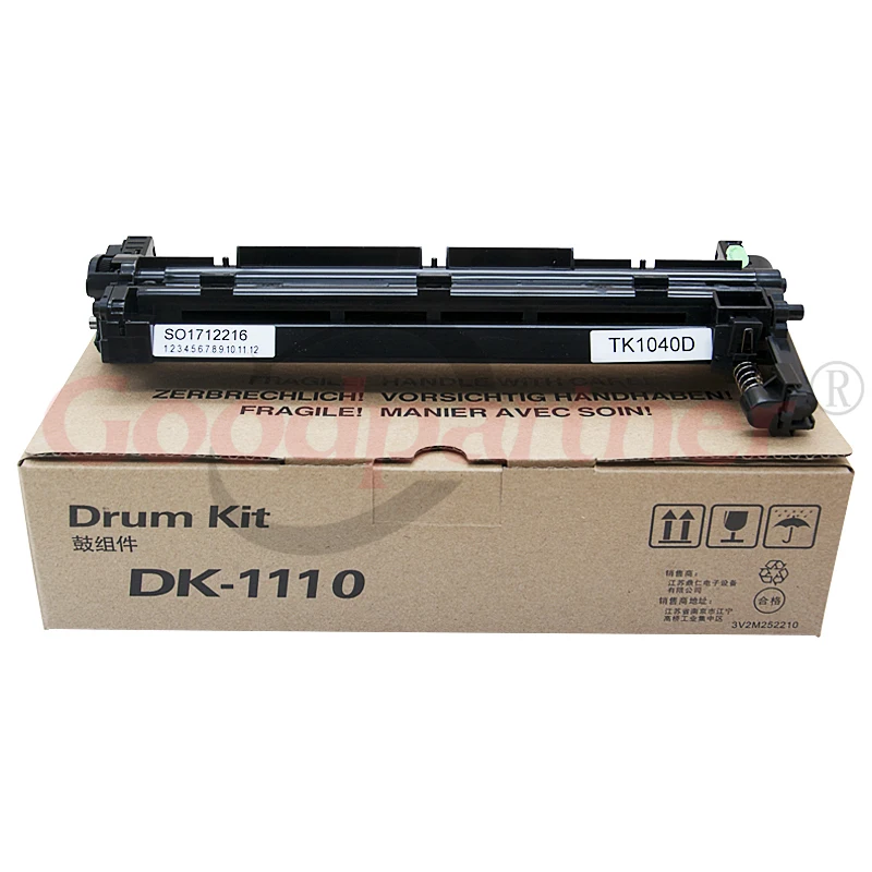 1 unidad de tambor DK1110 DK-1110 para Kyocera FS 1020 1025 1120 1125 1220 1320 1325 MFP 1060 1061 DN 1040 1041 M1520 1125mfp