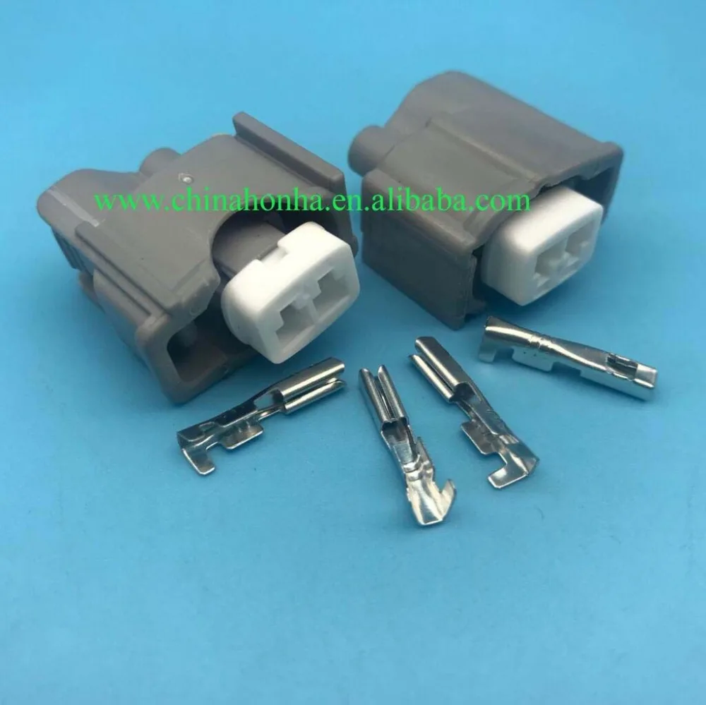 

20/50/100 pcs/lots 2 Pin 850cc automotive EFI Female connector 6189-0611 regulator Waterproof Electrical Wire Plug connector