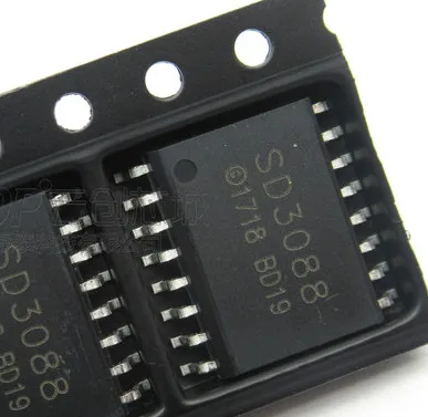 10 cái/lốc SD3088 SOP-16 Cao độ chính xác đồng hồ thời gian thực IC Mới ban đầu