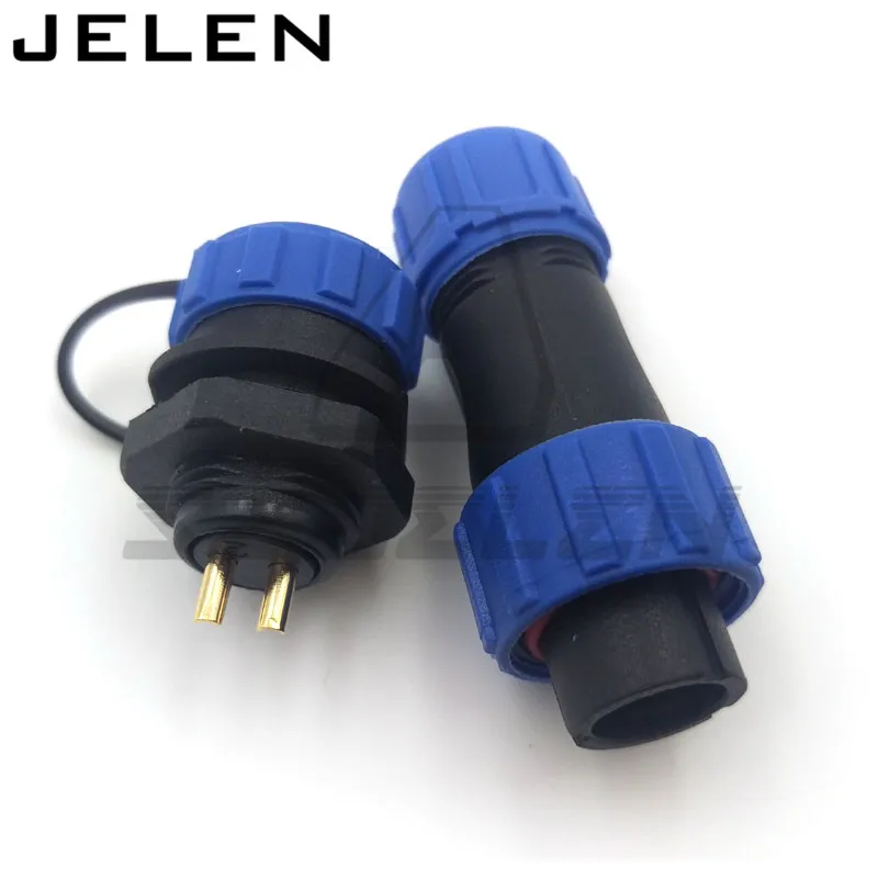 SP13 2Pins 3pin 4pin 5pin 6pin 7pin 9pin Waterproof & Dustproof Aviation Connector,IP68, Plug and socket,wire connector