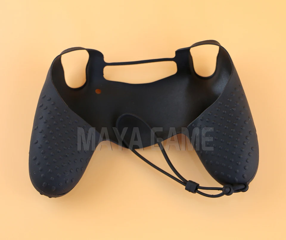 OCGAME 30 шт./лот Новинка силиконовый резиновый мягкий гелевый кожаный чехол с ремешком для PS4 защитный чехол с ручкой
