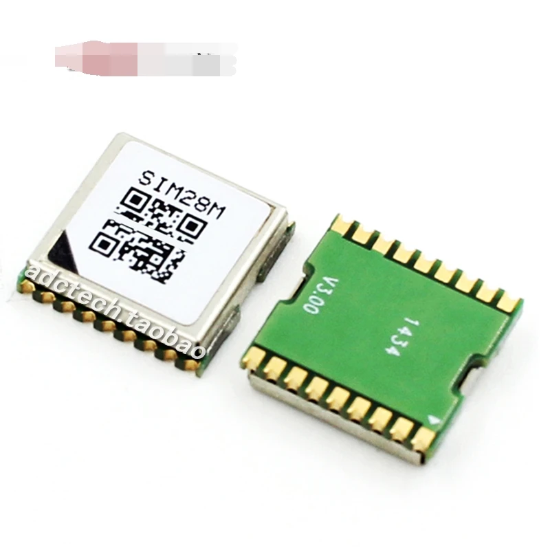 

2pcs SIM28M SIMCOM channel GPS receiver GPS Module 100% New original Genuine Distributor