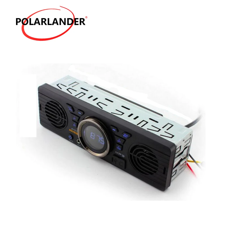 Autoradio lettore Audio MP3 AV252 1 Din Bluetooth vivavoce Stereo FM Builtin 2 altoparlanti supporta la riproduzione USB SD AUX