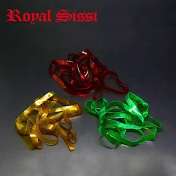 Royal Sissi-materiales elásticos para atar moscas, 12 colores, 6mm de ancho, espalda descubierta, estiramiento de piel fina para bichos largos Caddis