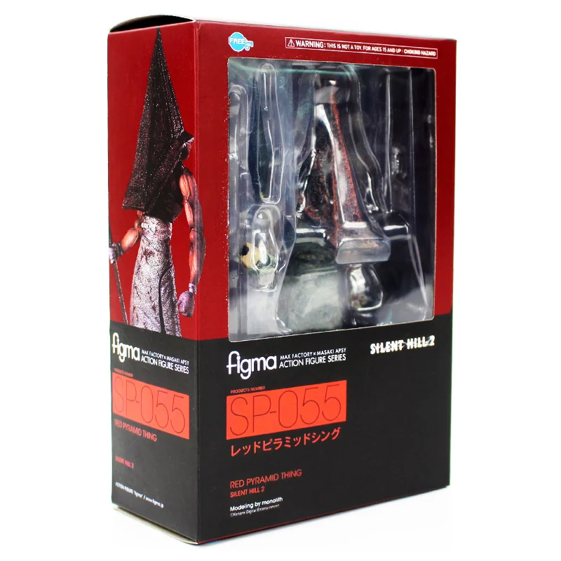 18cm Red Pyramid Thing Silent Hill 2 SP 055 Series With Sword Weapon Figurine PVC Action Figure Collection Model Toy