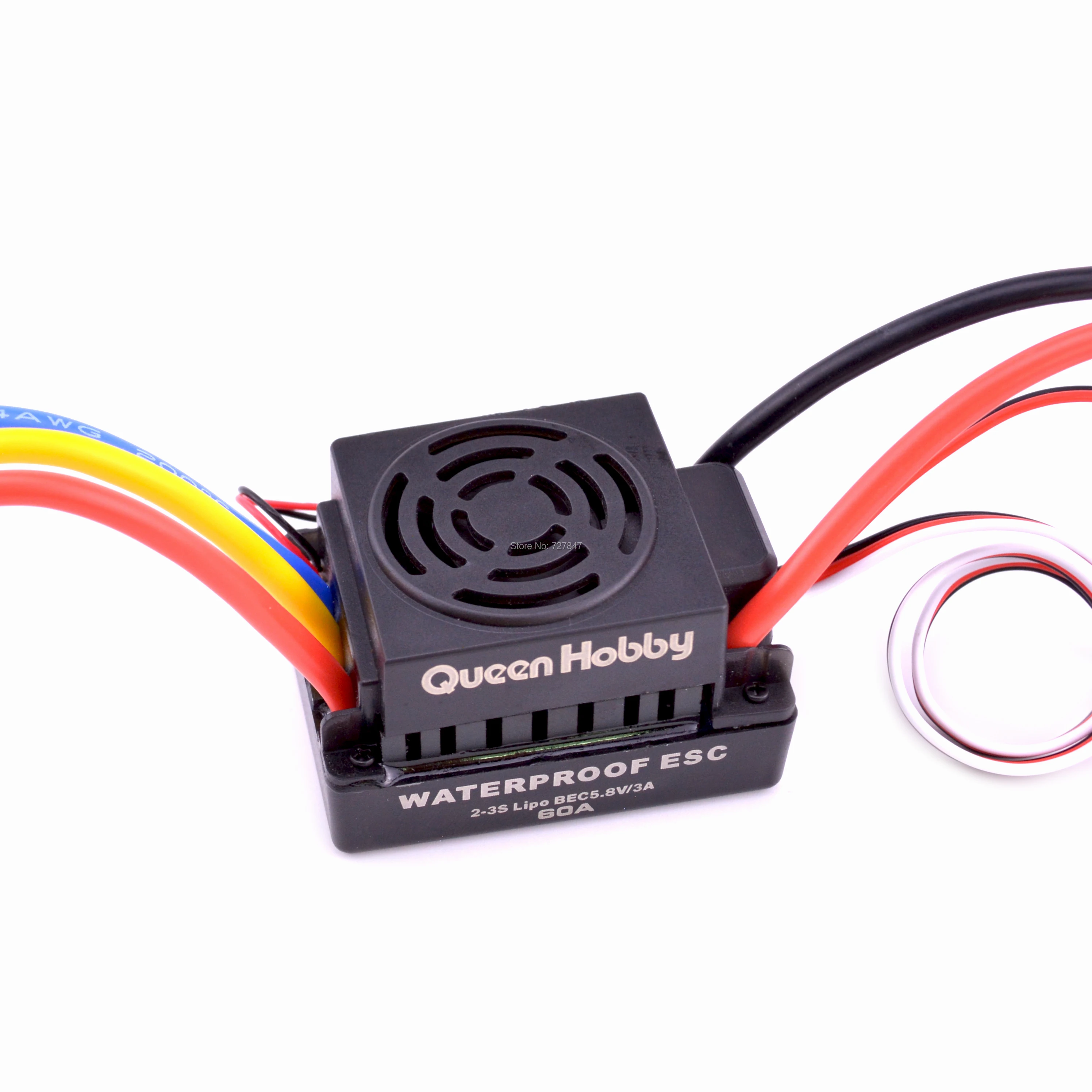 Upgrade  Waterproof 3650 3900KV / 4300KV RC Brushless Motor 60A ESC Programmer for 1/10  RC Car Truck Motor kit