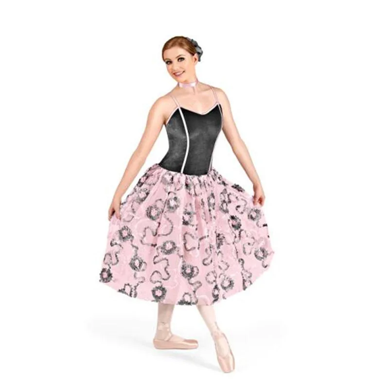 

Summer Soft Ballet For Adult Or Children In Flower,Contemporary Ballet Costumes Puff Skirt Drop Shipping