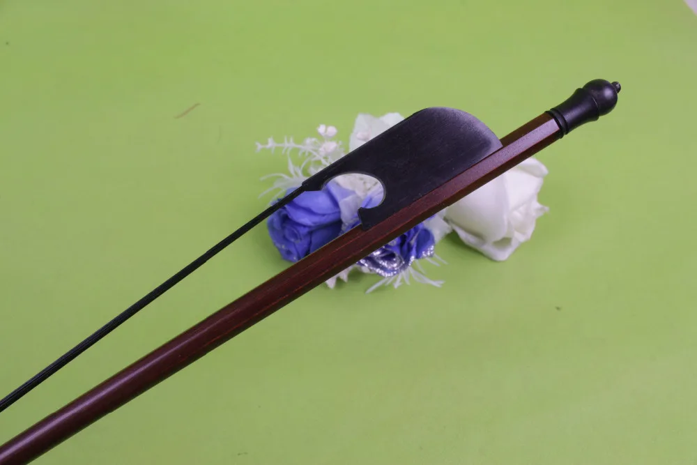 1pcs 4/4 Violin Bow Baroque Style bone Frog Straight #3