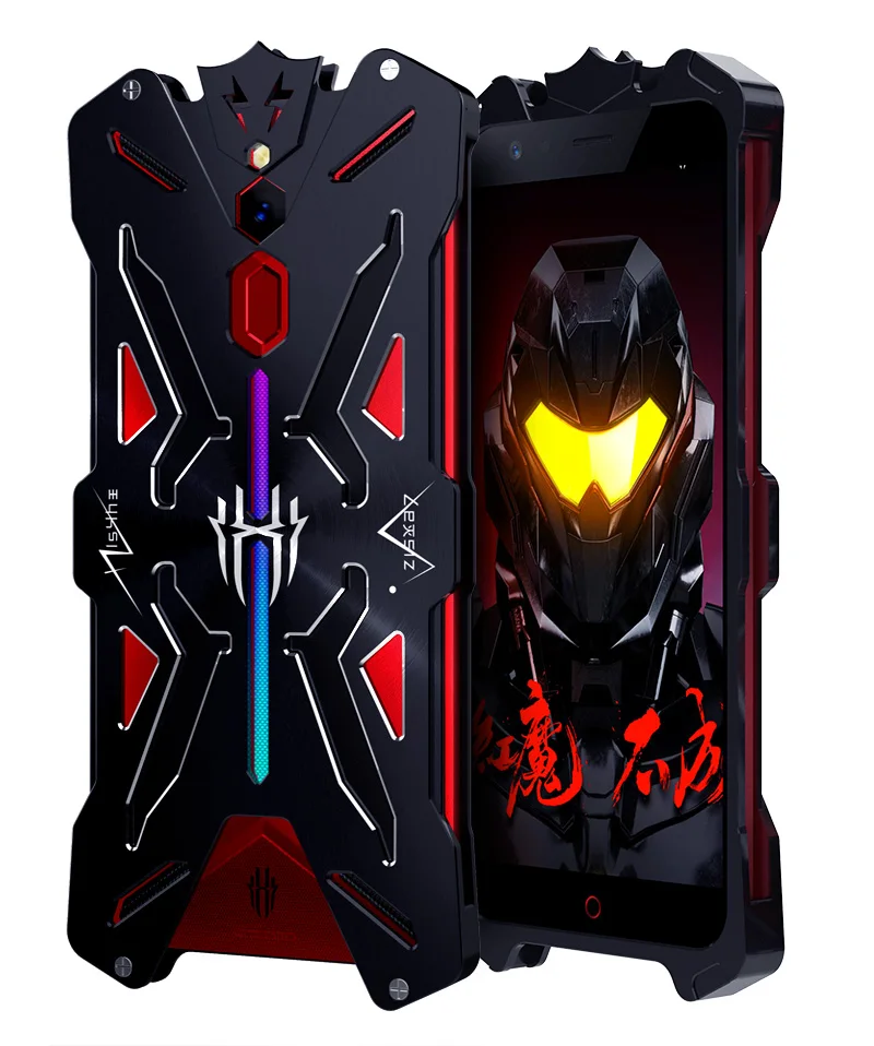 Nubia Red Magic 3 Luxury New Thor Heavy Duty Armor Metal Aluminum Phone Case For Nubia Red Magic Mars Red Magic 3 3S Back Case