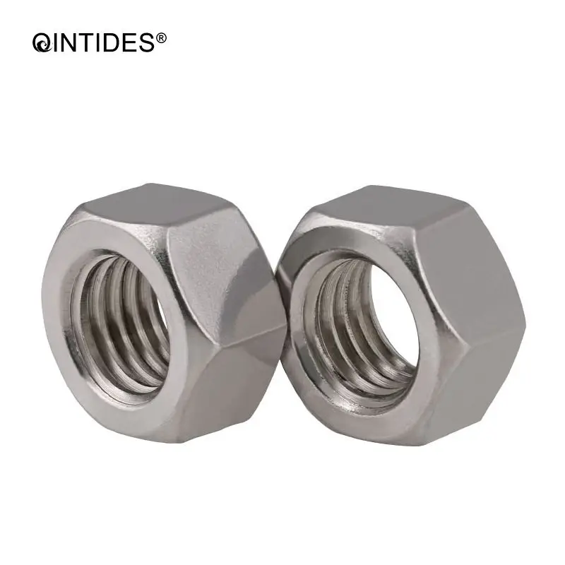 QINTIDES M45 dadi esagonali con filettature metriche 304 in acciaio inox esagonali dadi M45 dado