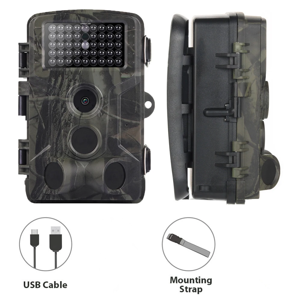 2.7K 24MP Draadloze Trail Camera Jachtcamera's HC802A Wildlife Surveillance Nachtzicht Tracking Foto Val Cams