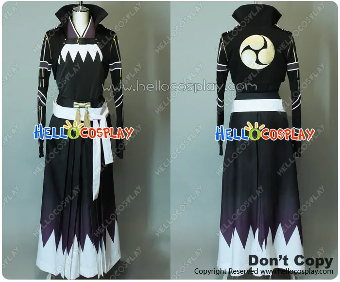 

Hakuouki Shinsengumi Kitan 2010 Calendar Toshizo Hijikata Cosplay Costume H008