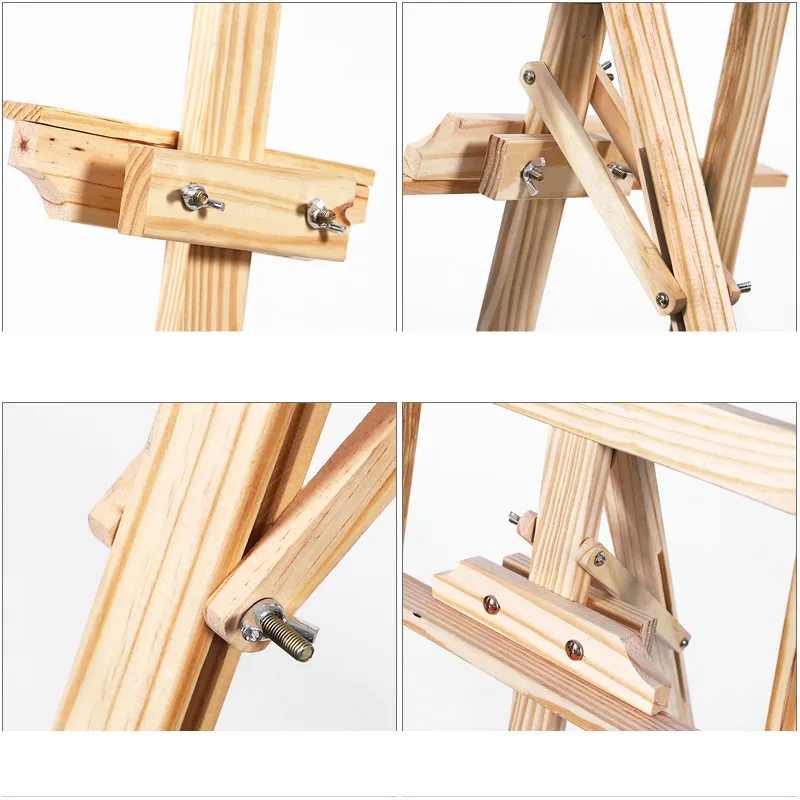 Easel Stand Chevalet En Bois Easel for Painting Oil Paint Artist Painting Accessories Easel Stand Caballete Display Art Supplies image 4