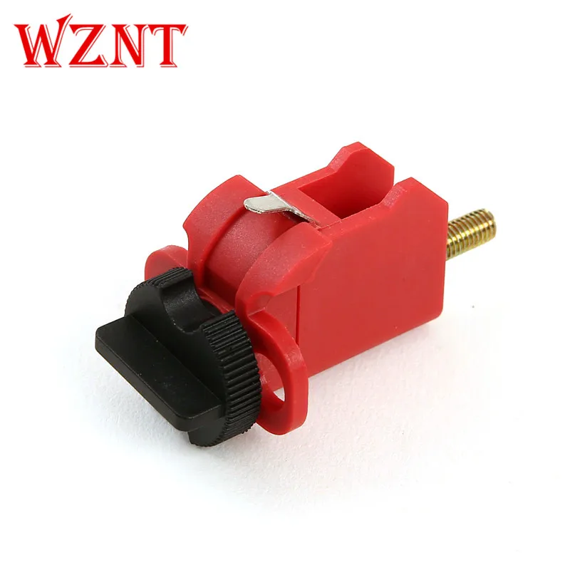 10pcs Free Shipping Cost Micro Miniature Circuit Breaker Industrial Electrical Multi Level Switch Handle Lock Loto Safety Lock