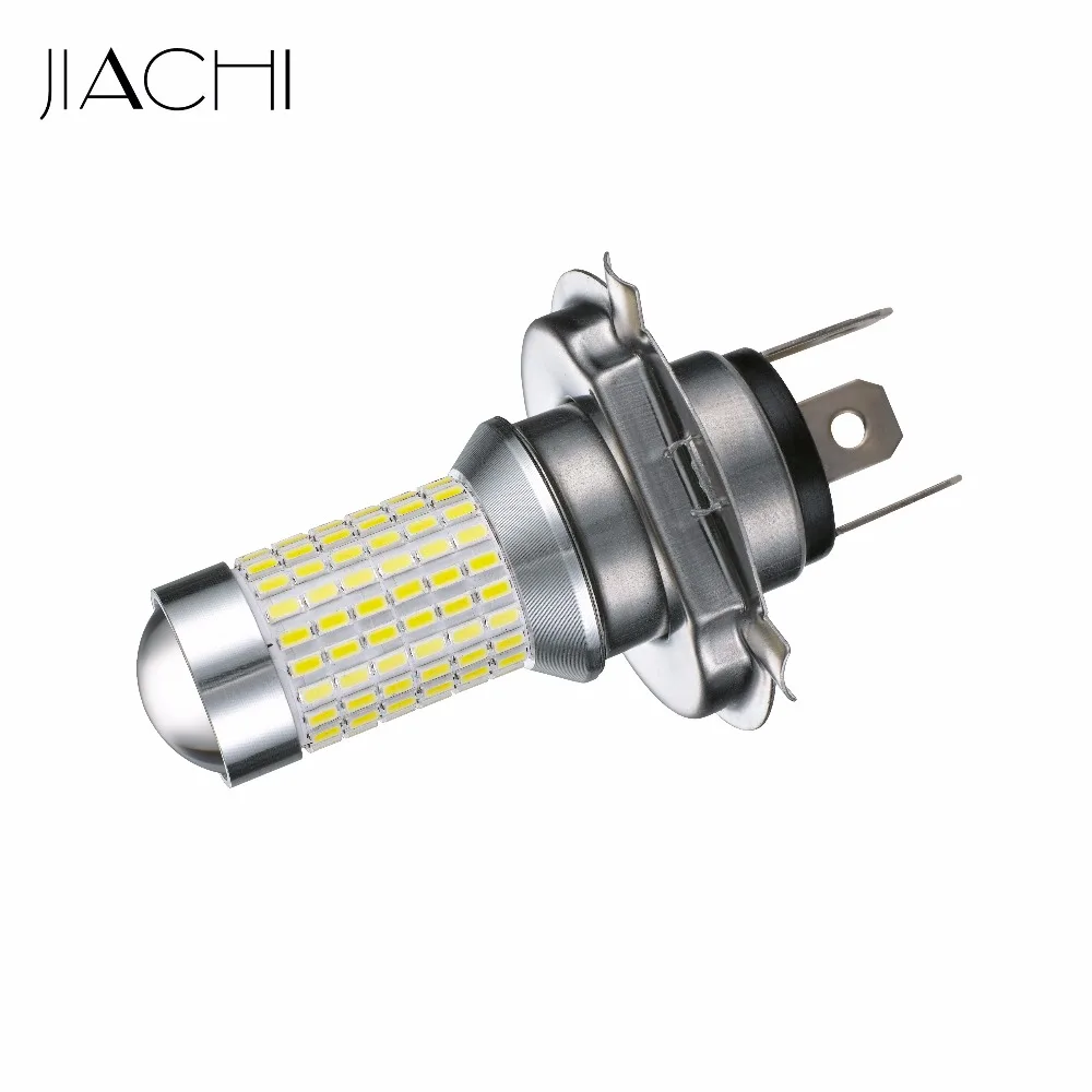 JIACHI 2PCS 360 Degree CE And ROHS For Auto Car Fog Lamp DRL H4 5202 Led Bulb Light 9003 HB2 3014Chip 144SMD 12-24V 6000K 1400LM