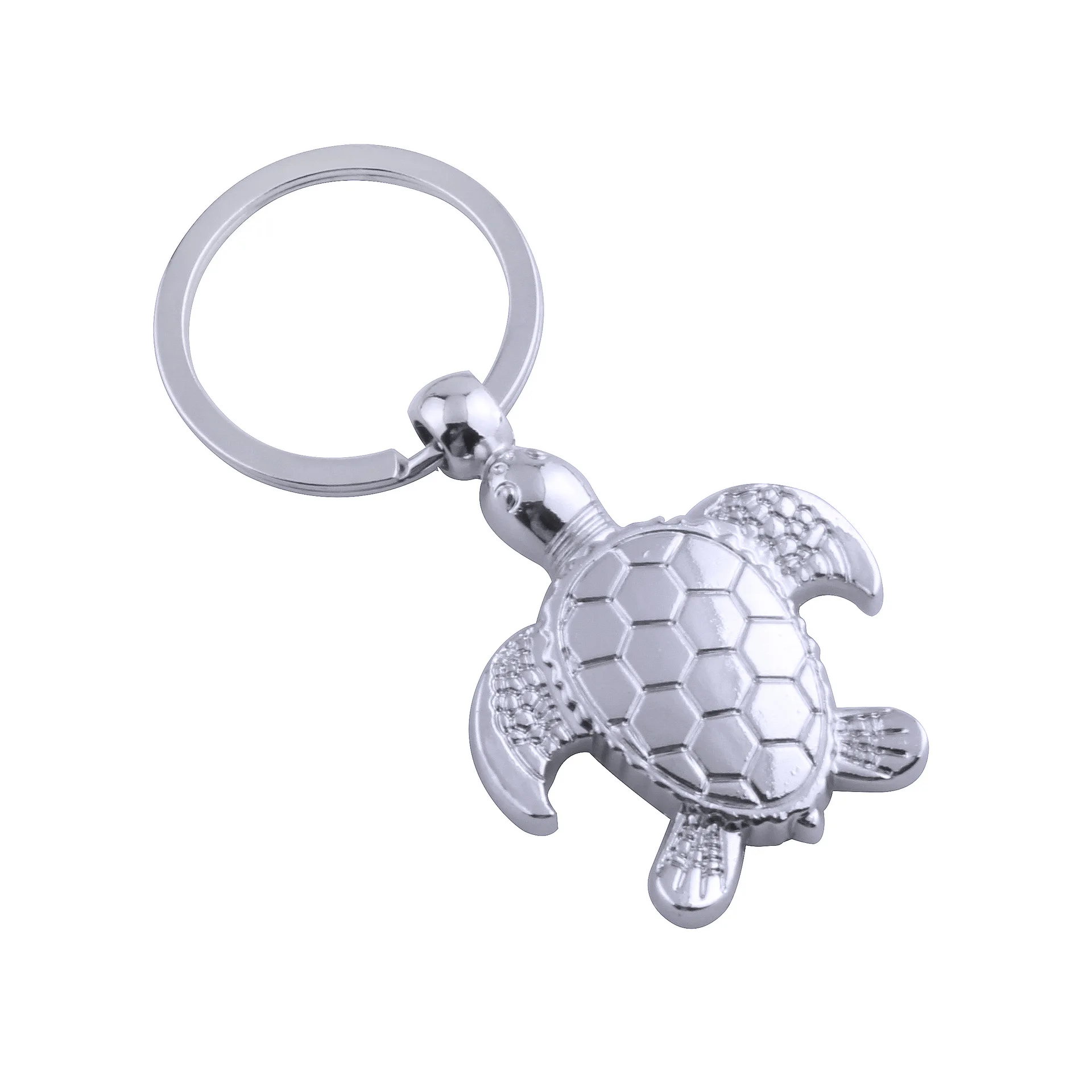 Fashion Tortoise Key Chain personality Animal Pendant Car Key Holder simulation Sea turtle Keychain Bag Charm Accessories K1736