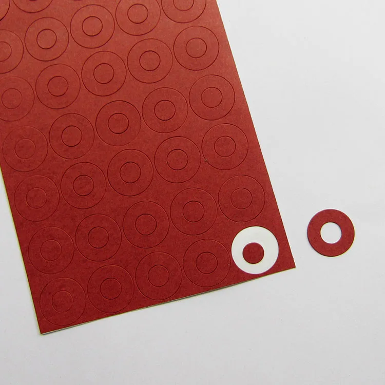 Single hole fast Pakistani paper 18650 battery special battery insulation insulation gasket tape adhesive patch accessories
