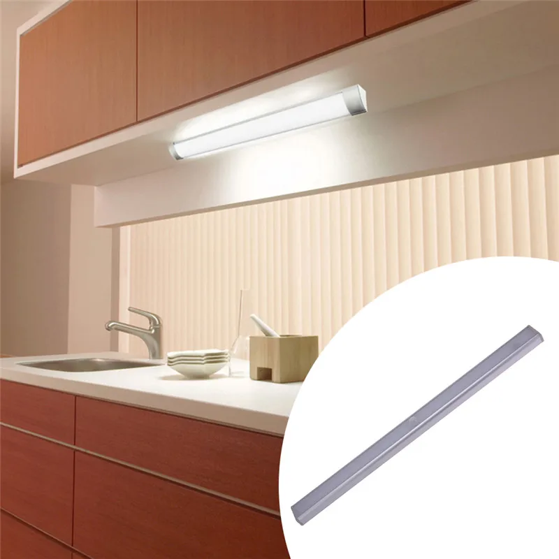 

LED Cabinet Light with Motion Sensor 40cm LED tube USB Battery Power for Kitchen Wardrobe drawer LED Cabinet Wall Night Light