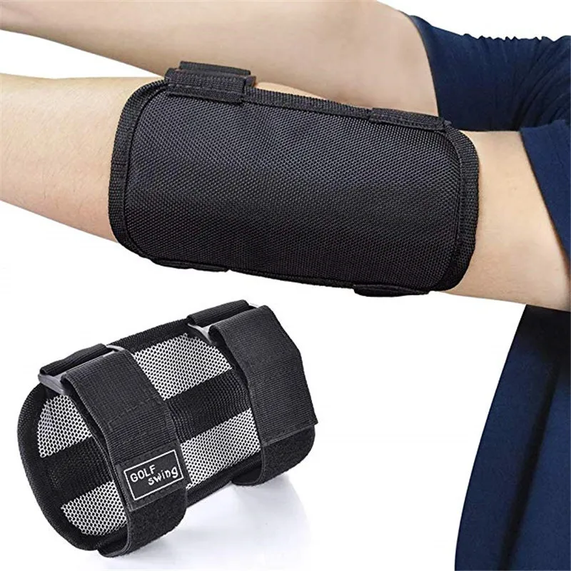 Goft Swing Training Aid Straight Bands Arm Elbow Brace Corrector Arc Swing Trainers Goft Accessories Practice Tools For Beginner