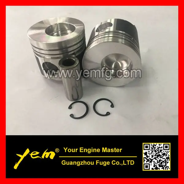 For Yanmar  engine parts 3T75  3T75HL  piston + piston ring +cylinder liner