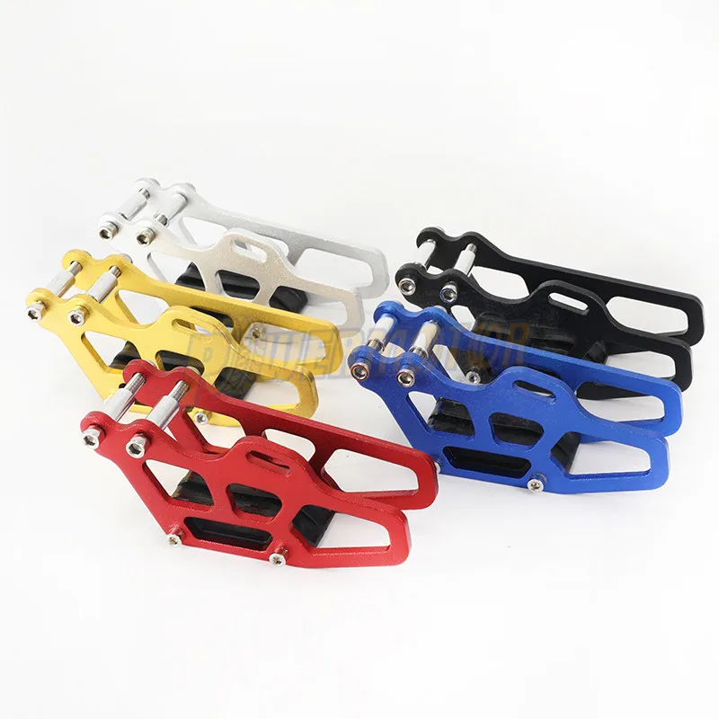 Pitbike Cross Motorrad Zubehör Kettenführung für Honda CR 250 CRF 125 450R CNC Aluminium Kettengleiter Motocross Modifiziertes Teil – Detail 3